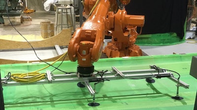 A robot assembly at Rensselaer Polytechnic Institute.