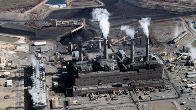 The San Juan Generating Station near Farmington, N.M., on Nov. 9, 2009. New Mexico officials are grappling with the likely effects of the coal power plant closure near the Navajo Nation and in one of the nation's poorest states.