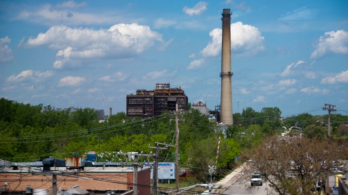 Many incineration plants, like this one closed one in Chicago, have fallen out of favor in the U.S. over concerns with local air pollutants.