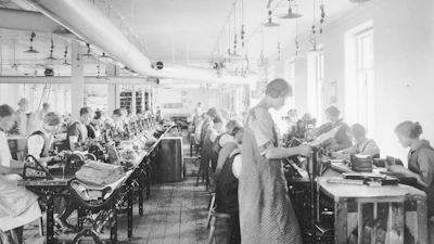 Shoe-making technology has improved markedly, but workers have no more time off than before.