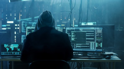 Dangerous Hooded Hacker Breaks Into Government Data Servers And Infects Their System With A Virus His Hideout Place Has Dark Atmosphere, Multiple Displays, Cables Everywhere 817486228 2313x1301 (1)
