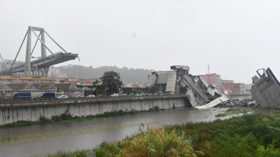 Italy Bridge Collapse Ap
