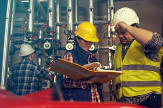Technicians Working In Factory Or Utility 623112430 2125x1416
