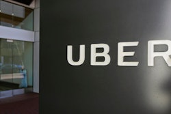 This March 1, 2017, file photo shows an exterior view of the headquarters of Uber in San Francisco. Toyota will sink a half-billion dollars into Uber and work jointly with the ride-hailing giant to develop self-driving vehicles, a person briefed on the matter said Monday, Aug. 27, 2018.