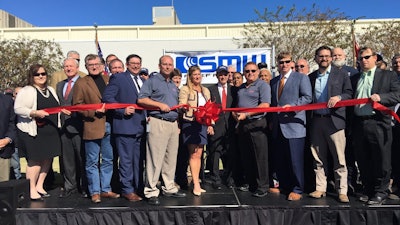 Photo taken from the SMW Manufacturing ribbon cutting in October 2017.