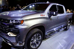 In this Jan. 13, 2018, file photo, the 2019 Chevrolet Silverado High Country pickup is unveiled in Detroit.