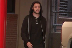 In this image made from a Sunday, Sept. 23, 2018, video by KTRK-TV, Cody Wilson walks out of the Harris County Jail in Houston.