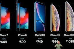 Phil Schiller, Apple's senior vice president of worldwide marketing, speaks about the new Apple iPhone XS, iPhone XS Max and the iPhone XR at the Steve Jobs Theater.