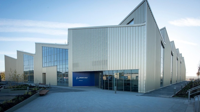 Boeing's new fabrication factory in Sheffield, UK