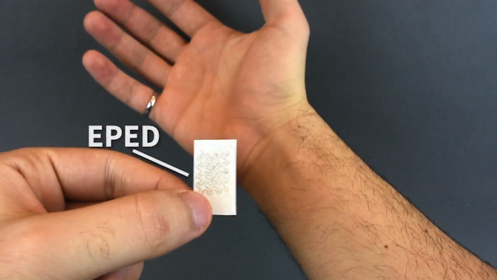 The 'smart stickers' are made of cellulose, which is both biocompatible and breathable. They can be used to monitor physical activity and alert a wearer about possible health risks in real time.