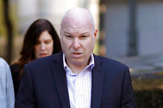 In this Oct. 18, 2018, file photo, former Adidas executive James Gatto arrives at federal court in New York. Gatto and two co-defendants were convicted, Wednesday, Oct. 24, 2018, of committing fraud by paying families of NCAA college basketball prospects with cash so the prospects would attend colleges sponsored by Adidas.