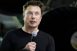 In this Sept. 17, 2018, file photo SpaceX founder and chief executive Elon Musk speaks after announcing Japanese billionaire Yusaku Maezawa as the first private passenger on a trip around the moon in Hawthorne, Calif. Tesla and its CEO Musk have agreed to pay a total of $40 million and make a series of concessions to settle a government lawsuit alleging Musk duped investors with misleading statements about a proposed buyout of the company. The Securities and Exchange Commission announced the settlement Saturday, Sept. 29, 2018, just two days after filing a case seeking to oust Musk as CEO.