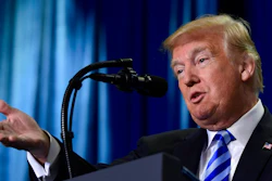 President Donald Trump talks about drug prices during a visit to the Department of Health and Human Services in Washington, Thursday, Oct. 25, 2018.