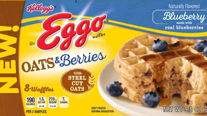 Eggo Oats Blueberry
