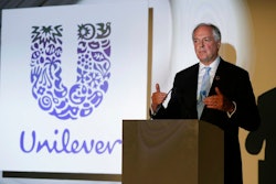 In this Thursday, May 18, 2017, file photo the Dutch CEO of Unilever Paul Polman gives a speech at the launch of the New Plastics Economy Innovation Prize at the Saatchi Gallery in London. The Anglo-Dutch company announced Polman's retirement by the end of 2018 early Thursday, the announcement comes months after Unilever, under pressure from shareholders, reversed a decision to consolidate its headquarters in Rotterdam.