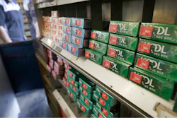 This May 17, 2018 file photo shows packs of menthol cigarettes and other tobacco products at a store in San Francisco. On Thursday, May 15, 2018, FDA Commissioner Dr. Scott Gottlieb pledged to ban menthol from cigarettes, in what could be a major step to further push down U.S. smoking rates.