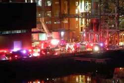 Authorities say the fire at Quincy's Twin River Technologies broke out Saturday night and firefighters responded around 8 p.m.