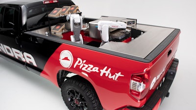 Pizza Hut Truck