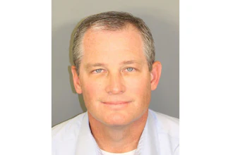 This booking image provided by the Jefferson County Sheriff's Office in Birmingham, Ala, shows Trey Glenn. Glenn, the Trump administration’s top environmental official for the Southeast has been arrested on multiple state ethics violations in Alabama related to an illegal scheme to help a coal company avoid paying for a costly toxic waste cleanup. Glenn was booked into a county jail in Birmingham on Thursday, Nov. 15, before being released on a $30,000 bond.