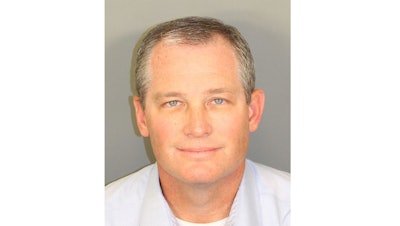 This booking image provided by the Jefferson County Sheriff's Office in Birmingham, Ala, shows Trey Glenn. Glenn, the Trump administration’s top environmental official for the Southeast has been arrested on multiple state ethics violations in Alabama related to an illegal scheme to help a coal company avoid paying for a costly toxic waste cleanup. Glenn was booked into a county jail in Birmingham on Thursday, Nov. 15, before being released on a $30,000 bond.