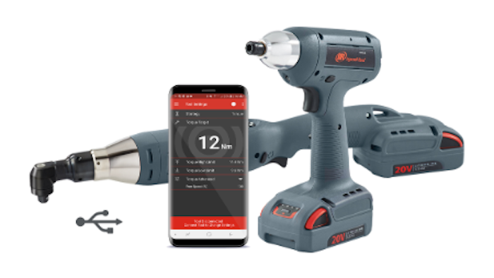 Mobile App for Assembly Tool Adjustments From: Ingersoll Rand