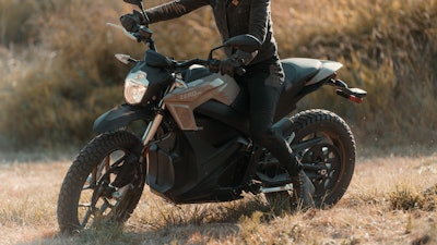 The 2019 ZERO DS electric motorcycle.