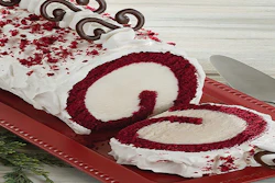 Baskin Robbins Red Velvet Roll Cake