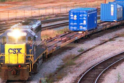 In this Sept. 29, 1994 file photo, a CSX Train with spent nuclear fuel passes through Florence, S.C., on its way to Savannah River Site Weapons Complex near Aiken S.C. Nevada is suing the federal government in a bid to stop plans to ship plutonium from South Carolina to a former U.S. nuclear proving ground north of Las Vegas. Outgoing Republican Gov. Brian Sandoval on Tuesday, Dec. 4, 2018, is again vowing that the state will fight the Department of Energy plan to store radioactive bomb-making material at the Nevada Nuclear Security Site.