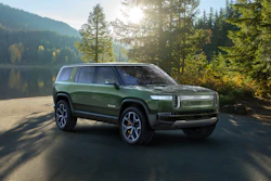 Rivian's R1S SUV.