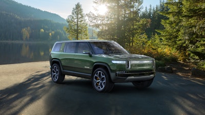 Rivian's R1S SUV.