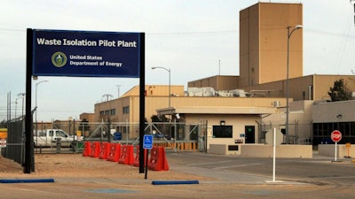 This March 6, 2014 file photo shows the Waste Isolation Pilot Plant, the nation's only underground nuclear waste repository, near Carlsbad, N.M. Scientist Maurizo Tomasi of Rome, Italy, journeyed to the Waste Isolation Pilot Plant in Carlsbad to conduct research in Dec. 2018 due to the salt mines' low levels of background radiation, the Carlsbad Current Argus reports.