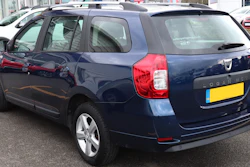 2017 Dacia Logan Mcv Laureate D Ci 1 5 Rear