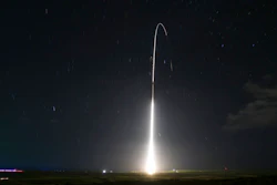 This Dec. 10, 2018, file photo, provided by the U.S. Missile Defense Agency (MDA),shows the launch of the U.S. military's land-based Aegis missile defense testing system, that later intercepted an intermediate range ballistic missile, from the Pacific Missile Range Facility on the island of Kauai in Hawaii. The Trump administration will roll out a new strategy Thursday, Jan. 17, 2019, for a more aggressive space-based missile defense system to protect against existing threats from North Korea and Iran and counter advanced weapon systems being developed by Russia and China.