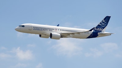 Airbus A220 300 New Member Of The Airbus Single Aisle Family