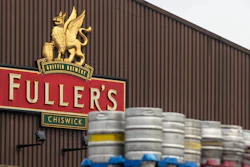 A general view of the Fullers brewery in Chiswick, west London.
