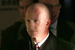 Deputy U.S. trade representative, Jeffrey D. Gerrish who is leading a U.S. trade delegation leaves from a hotel for a second day of meetings with Chinese officials in Beijing, China, Tuesday, Jan. 8, 2019. Facing a March deadline, talks aimed at ending a trade war between China and the U.S. are underway, with the world's two biggest economies expressing optimism over the potential for progress but neither indicating its stance has changed.