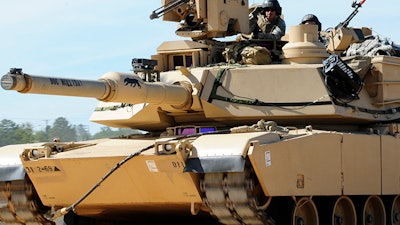 The Abrams Main Battle Tank.