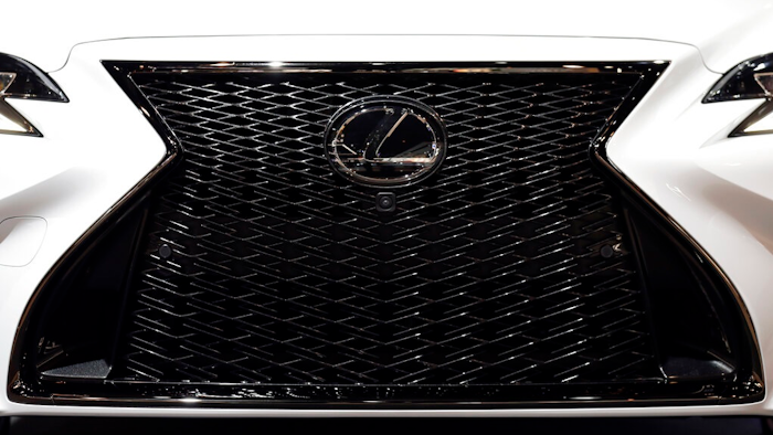 In this Feb. 7, 2019, file photo the Lexus LS500 is displayed during the media preview of the Chicago Auto Show in Chicago. J.D. Power’s annual survey found that Lexus was the most dependable brand for the eighth-straight year.