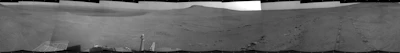 This composite of May 2017 photos made available by NASA shows 'Perseverance Valley' which just on the other side of the dip in the crater rim as seen by the Mars Exploration Rover Opportunity, in preparation for driving down into the valley.