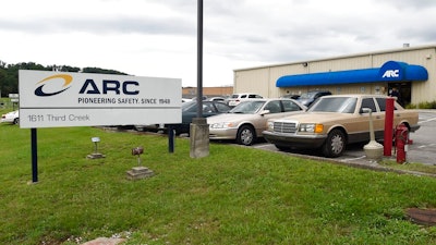 This July 14, 2015, file photo shows the ARC Automotive manufacturing plant in Knoxville, Tenn. Nearly four years ago, the U.S. government’s highway safety agency began investigating air bag inflators made by ARC Automotive of Tennessee when two people were hit by flying shrapnel after crashes. A public records posted by the agency show little progress on the probe, which began in July of 2015 and remains unresolved.