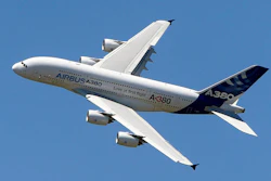 In this June 26, 2011, file photo, an Airbus A380 performs during a demonstration flight at the 49th Paris Air Show at Le Bourget airport, east of Paris. Airbus said Thursday, Feb. 14, 2019 it will stop making A380 superjumbo jets in 2021 after struggling to win clients.