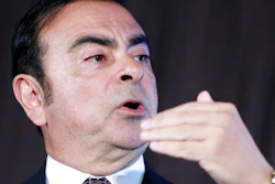 In this May 12, 2016, photo, former Nissan Motor Co. President and CEO Carlos Ghosn speaks during a press conference in Yokohama, near Tokyo. Lawyers for Ghosn, the former Nissan Motor Co. chairman detained for more than three months in Japan, requested his release on bail Thursday, Feb. 28, 2019, the Tokyo District Court said. Two earlier requests were rejected.