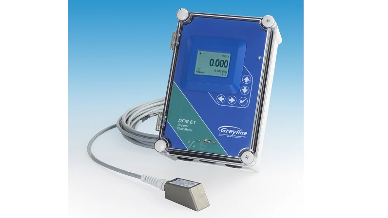 Clamp-On Doppler Ultrasonic Flow Meter From: Greyline Instruments ...