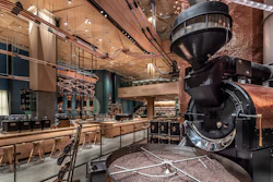 Home to more than 100 coffee and tea beverages, the four-story fully-immersive coffee experience was built entirely from the ground up and is a destination for coffee innovation and discovery.