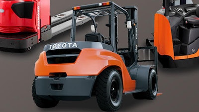 Material handling equipment from Toyota Industries North America.