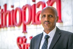 Tewolde Gebremariam, Chief Executive Officer of Ethiopian Airlines, poses for a photograph after speaking to The Associated Press at Bole International Airport in Addis Ababa, Ethiopia Saturday, March 23, 2019. The chief of Ethiopian Airlines says the warning and training requirements set for the now-grounded 737 Max aircraft may not have been enough following the Ethiopian Airlines plane crash that killed 157 people.