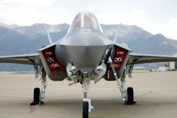 In this Sept. 2, 2015, file photo, an F-35 jet sits on the tarmac at its new operational base at Hill Air Force Base, in northern Utah. Singapore's Defense Minister Ng Eng Hen told Parliament on Friday that the government has decided to purchase four F-35 fighter jets made by Lockheed Martin of the United States, with an option for another eight.