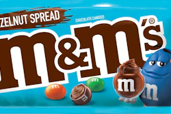 M&Ms will soon be available with a hazelnut spread center.