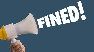 Fined