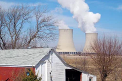In this March 16, 2011, file photo, steam escapes from Exelon Corp.'s nuclear plant in Byron, Ill. The nuclear power industry is pushing the Nuclear Regulatory Commission to cut back on inspections at nuclear power plants and throttle back what it tells the public about plant problems.